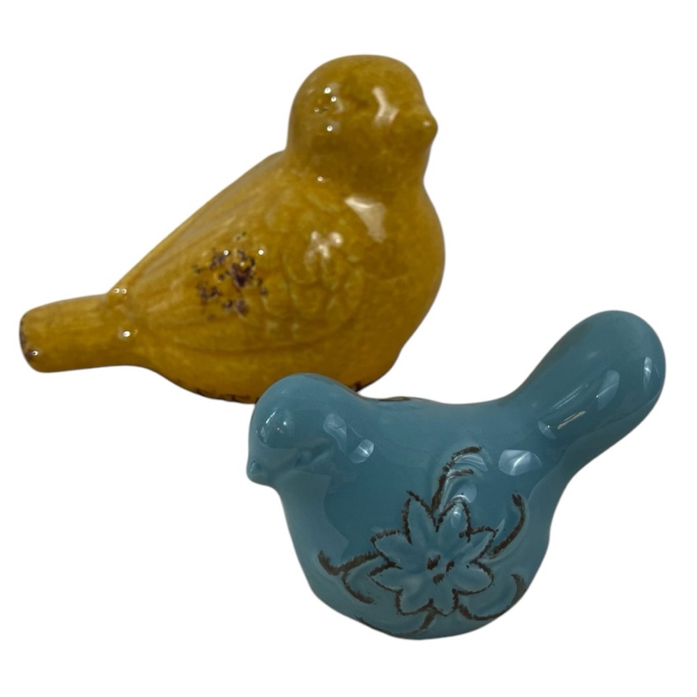 Ceramic Bird Decor Contemporary Simple Chubby Bird Decorative Accent